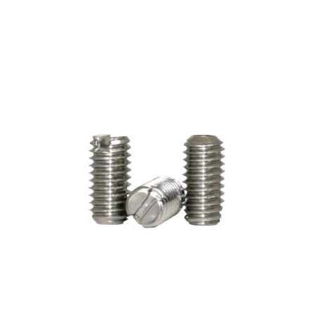 Newport Fasteners Slotted Socket Set Screws, Cup Point, 5/16-18 x 3/4", Stainless Steel, 18-8, Slotted Drive , 4000PK 796042-4000
